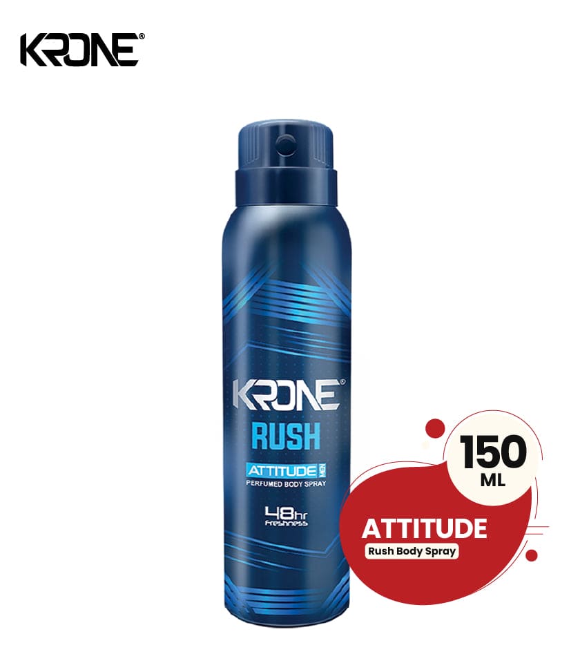 Krone Attitude Rush Body Spray 150ml– jebchaho