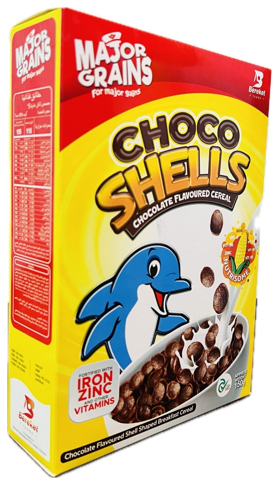Major Grains Choco Shells 150gm– jebchaho