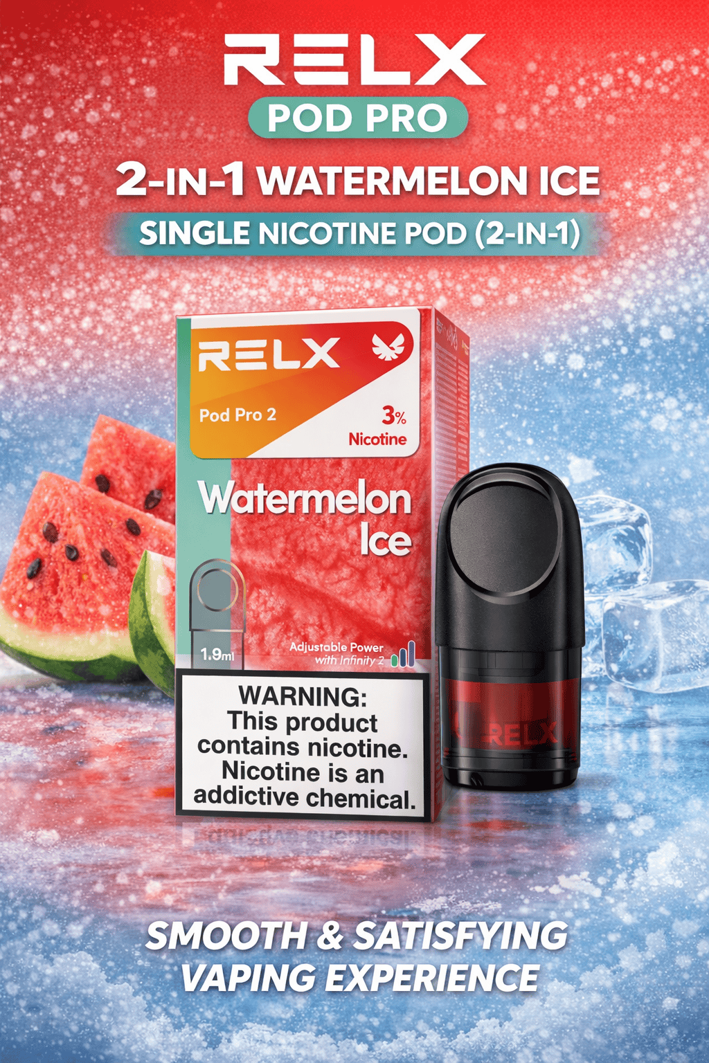 relx pod watermelon RELX Pod Pro 2-in-1 Watermelon Ice 30mg– jebchaho